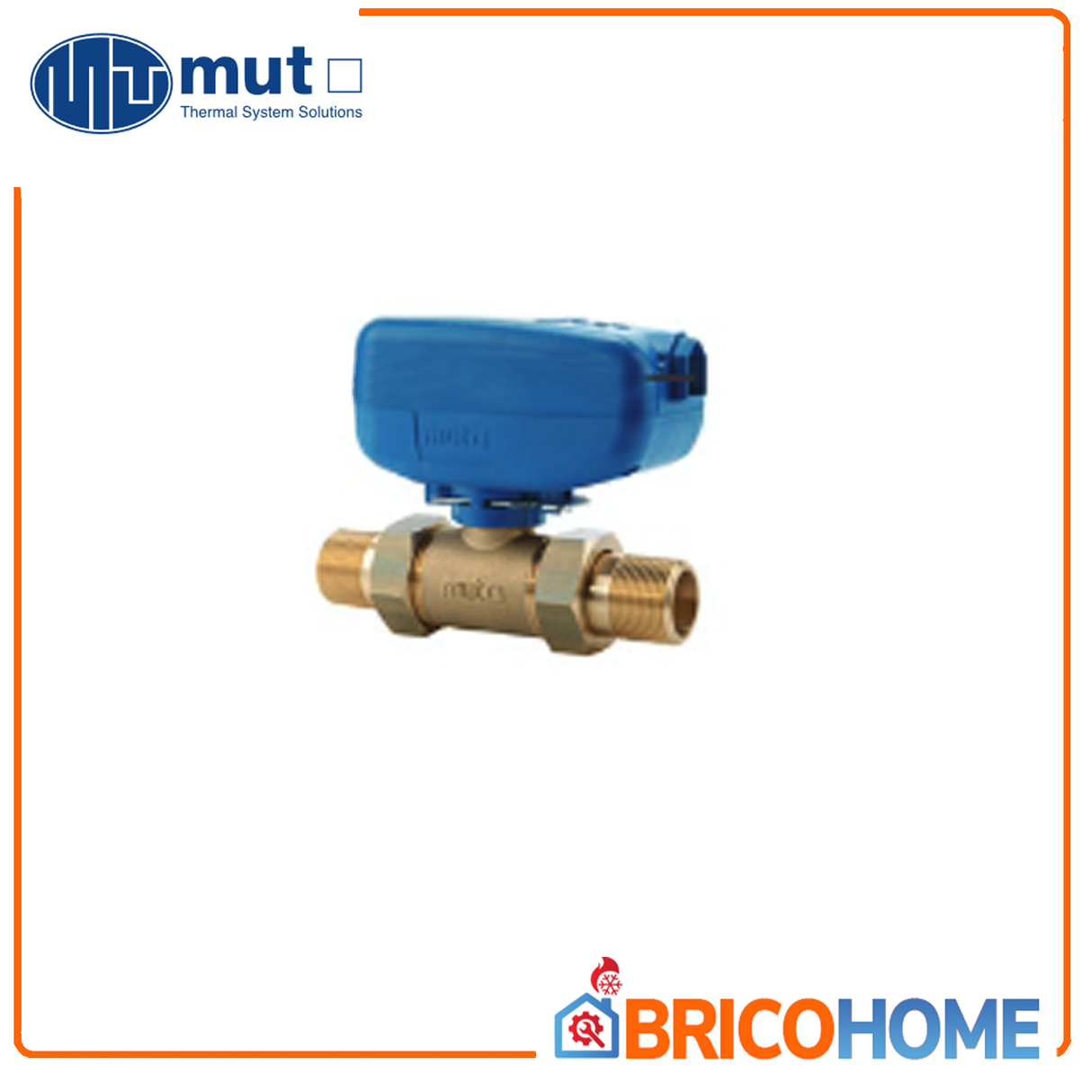 MUT Valvola di zona a sfera motorizzata a 2 vie - serie TMO