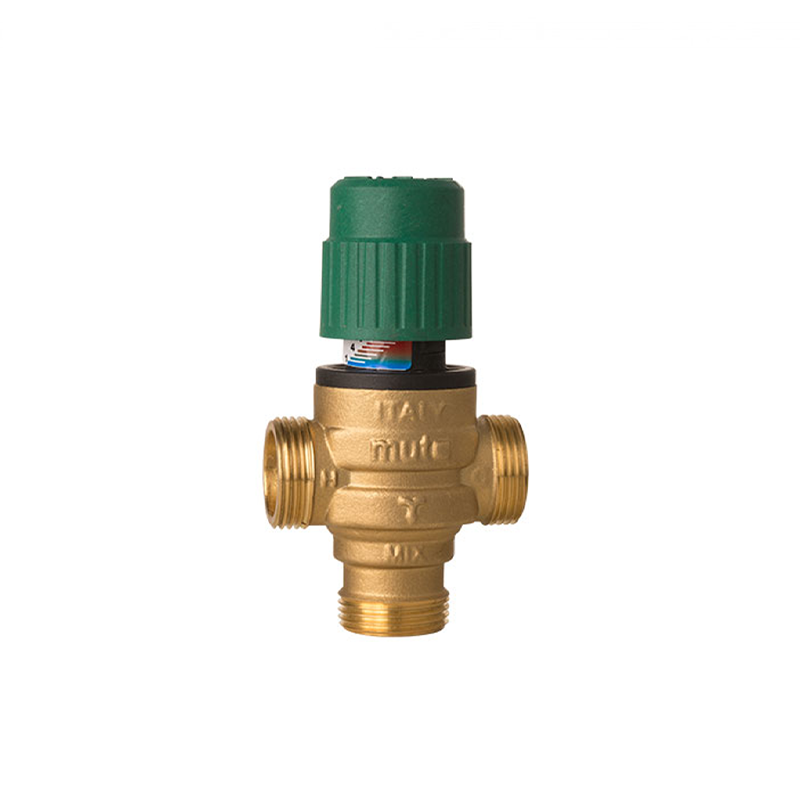 MUT Valvola miscelatrice termostatica per Solare Termico 3/4'' con bocchettoni - TWR