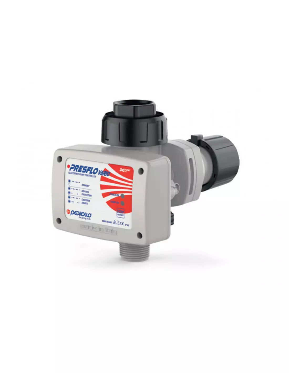 Presflo Vario regolatore elettronico variabile di pressione con manometro