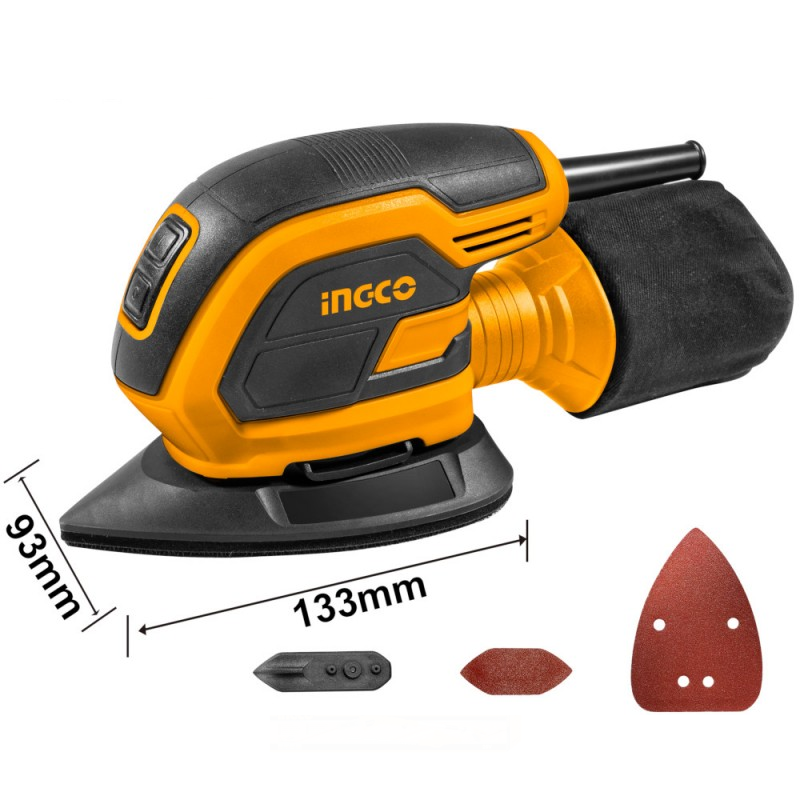 Levigatrice palmare 65W - Ingco