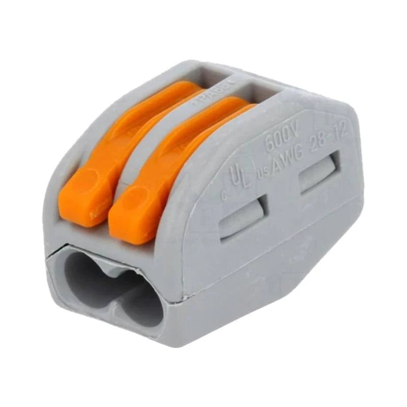 Morsetto elettrico compact a leve – Confezione da 6 pezzi