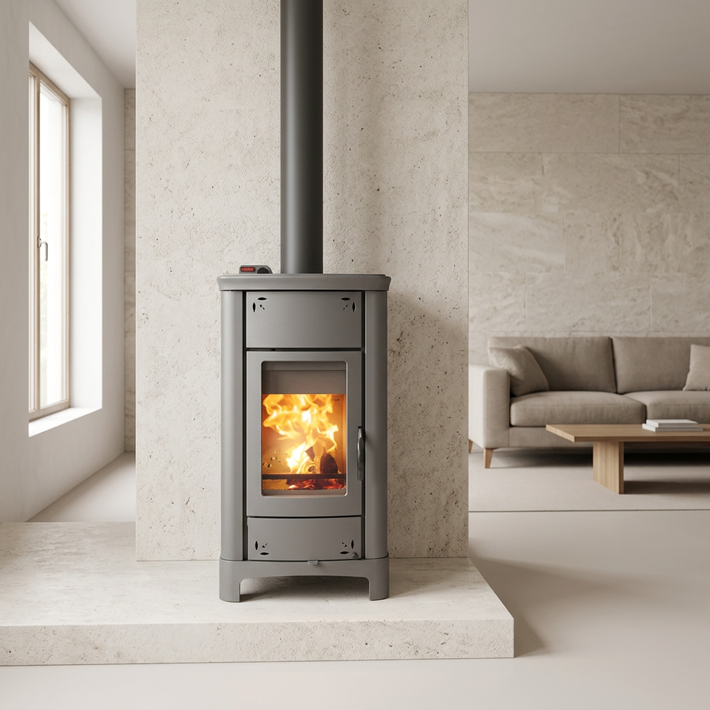 Thermorossi Ardhea Easy in un soggiorno moderno