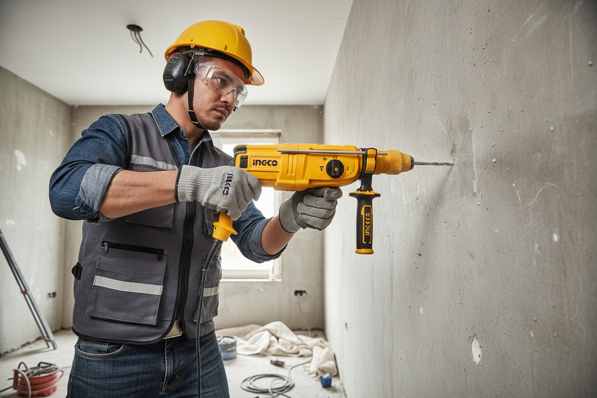 Trapano tassellatore INGCO 800W 40cm lunghezza