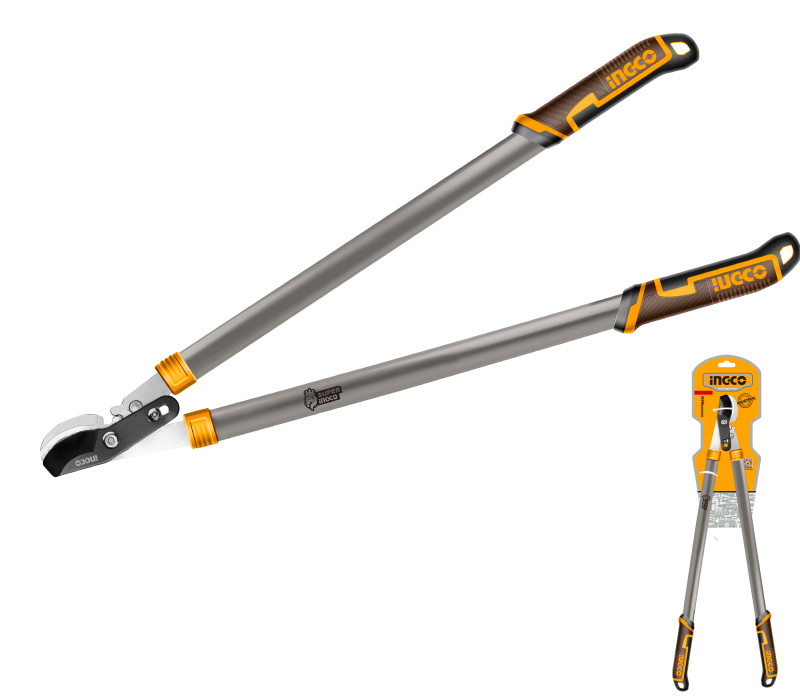 INGCO - Troncarami Becco Curvo 760mm HLT7608 | SK5 | Max Ø40mm | Lama Teflon | Power Gear
