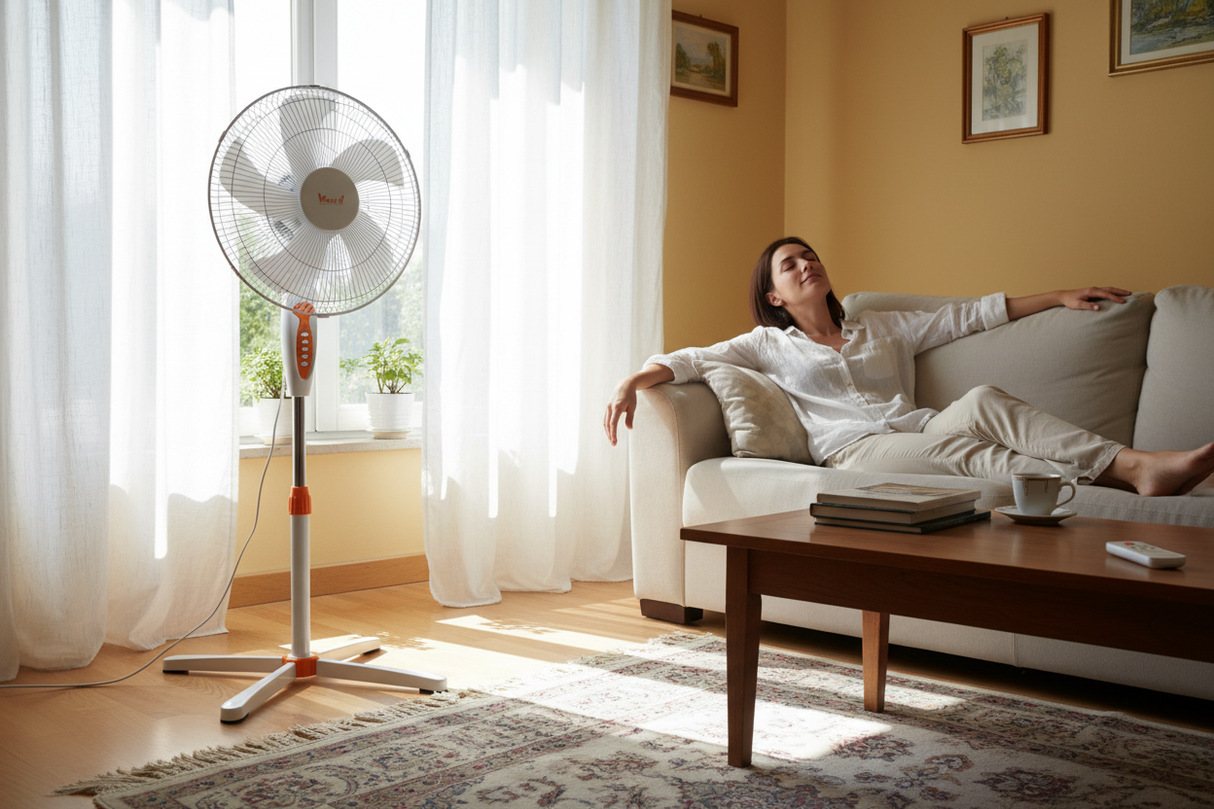 Ventilatore Vinco soggiorno finestra relax