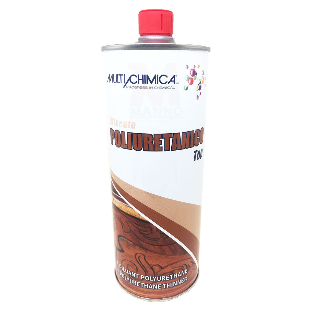 Diluente poliuretanico Top diluizione fondi finiture poliuretaniche 1LT MULTICHIMICA