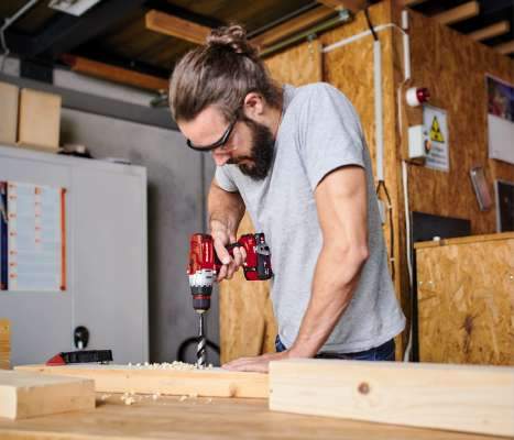 Trapano a batteria Heinhell TE-CD 18/2 Li Kit (2x1,5 Ah) - La Fattoria