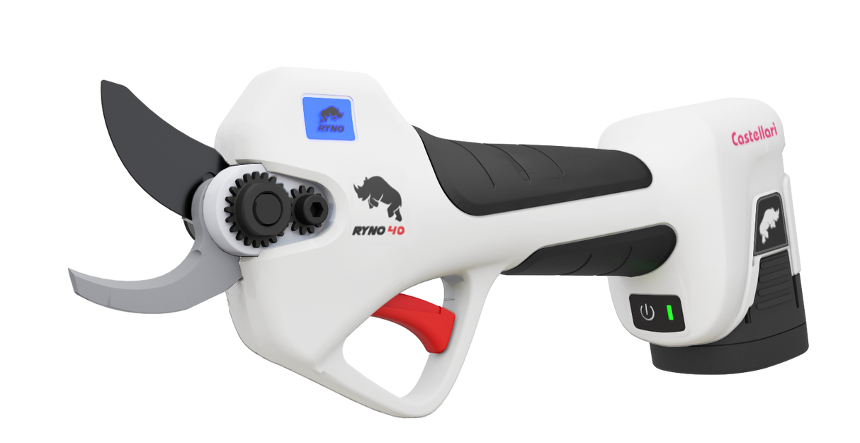 Forbice elettrica da potatura RYNO 50 - 2 Batterie - Taglio 32 mm - CASTELLARI