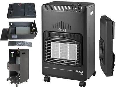 Stufa a gas infrarossi slim richiudibile 4200W Nova Niklas