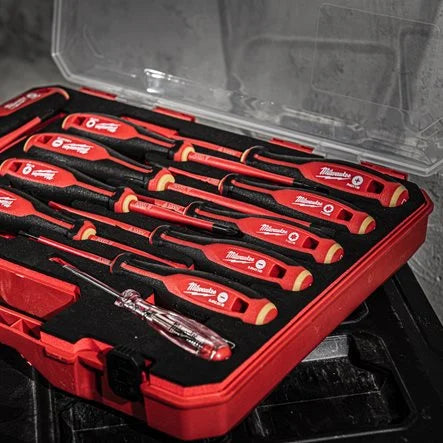 Milwaukee Giraviti isolati 1000V Tri-Lobe VDE SET - 5 pezzi