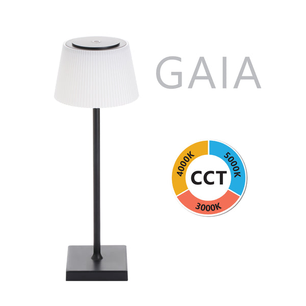 Gaia-Lampada LED da tavolo CCT, dimmerabile