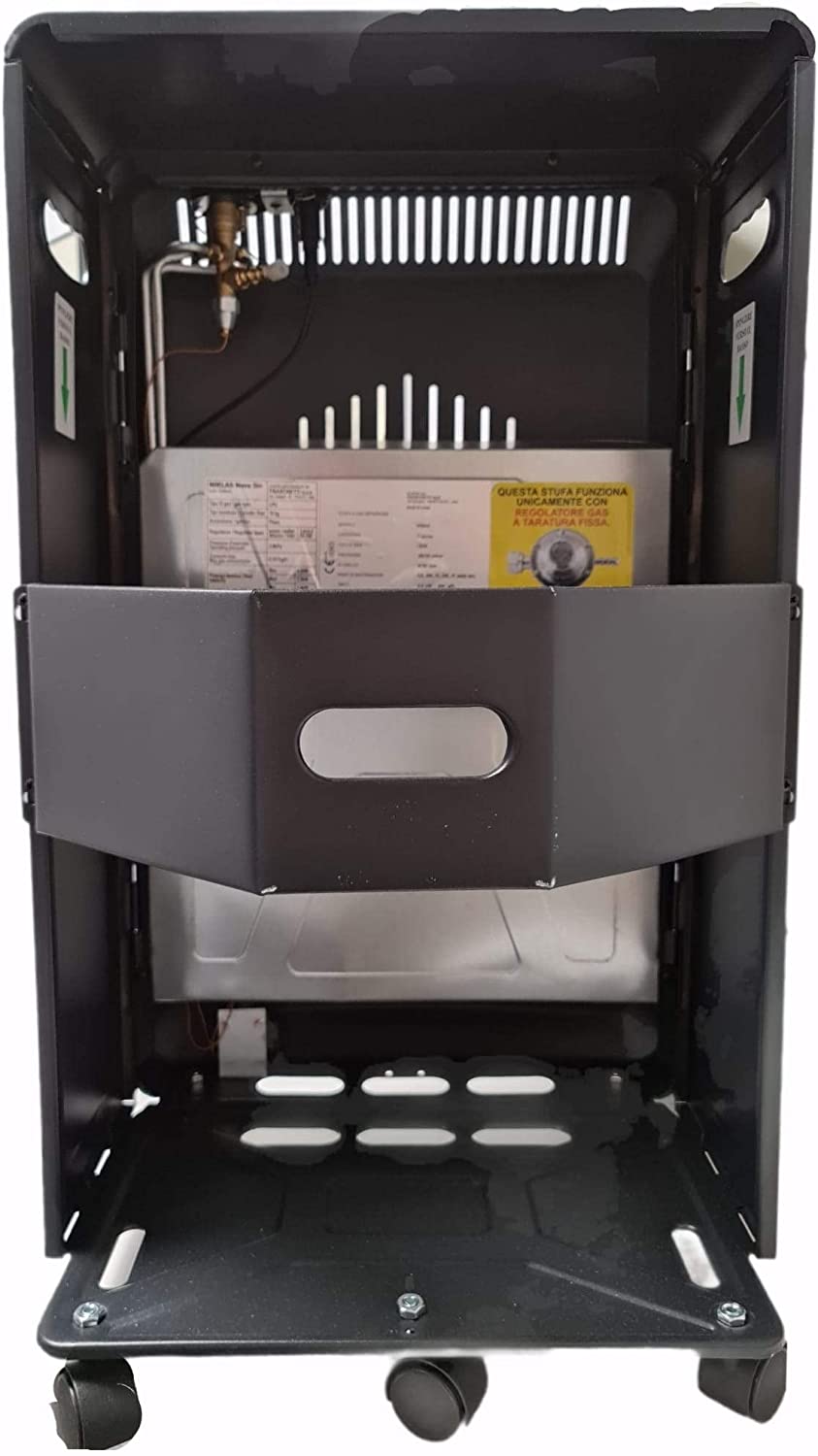 Stufa a gas infrarossi slim richiudibile 4200W Nova Niklas