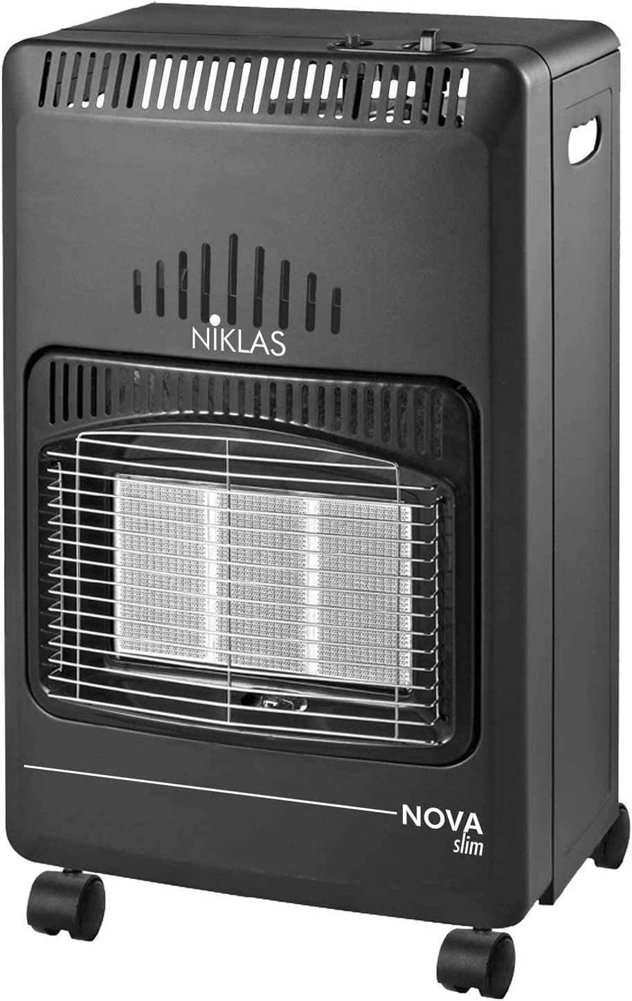 Stufa a gas infrarossi slim richiudibile 4200W Nova Niklas