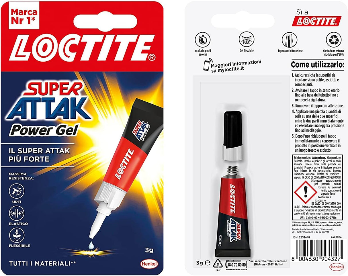 LOCTITE Super Attak Power Gel 3g