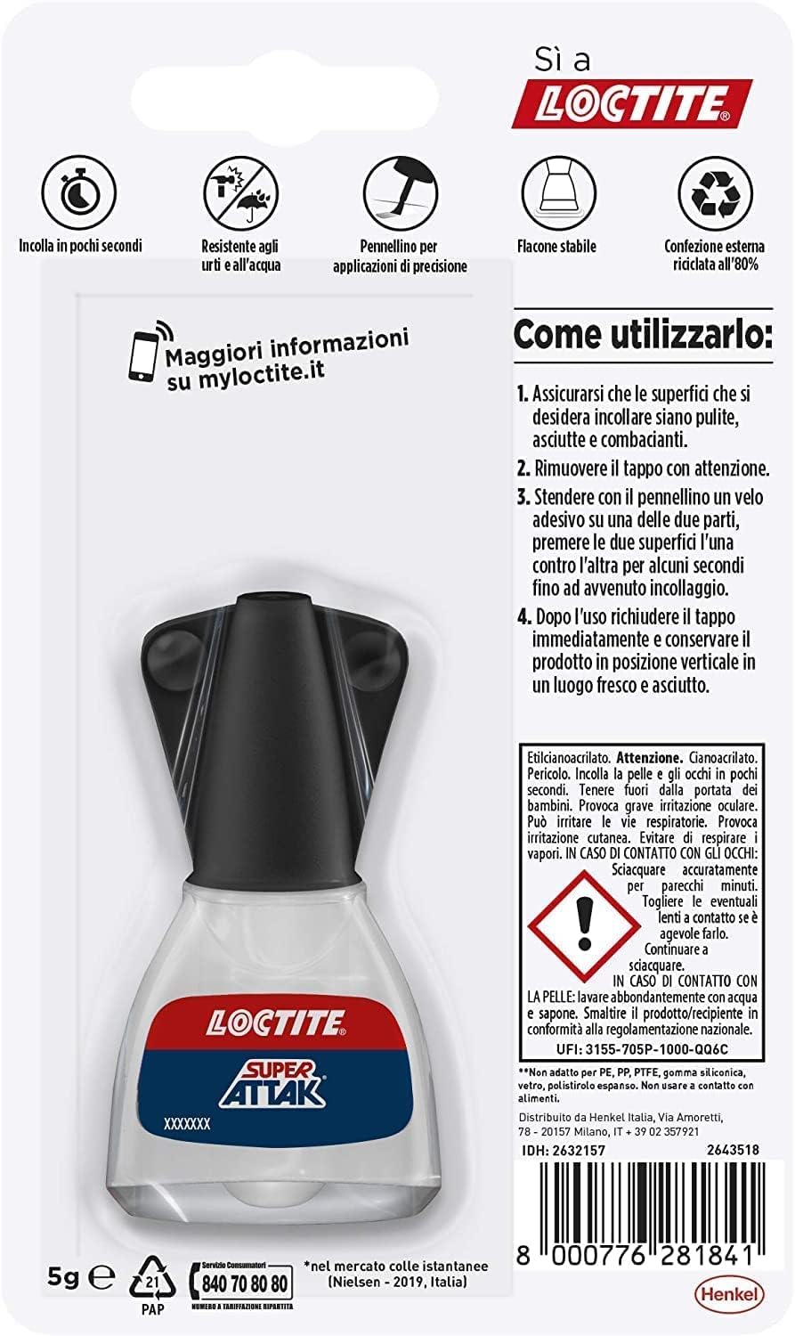 LOCTITE Super Attak Easy Brush 5gr