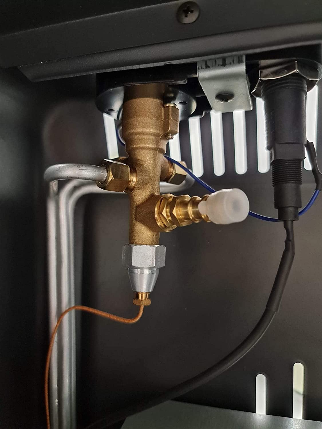 Stufa a gas infrarossi slim richiudibile 4200W Nova Niklas