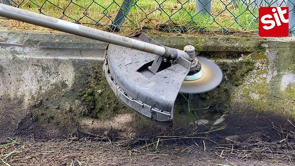 Spazzola per Decespugliatore per Giardinaggio in acciaio CZ170 SIT con adattatori