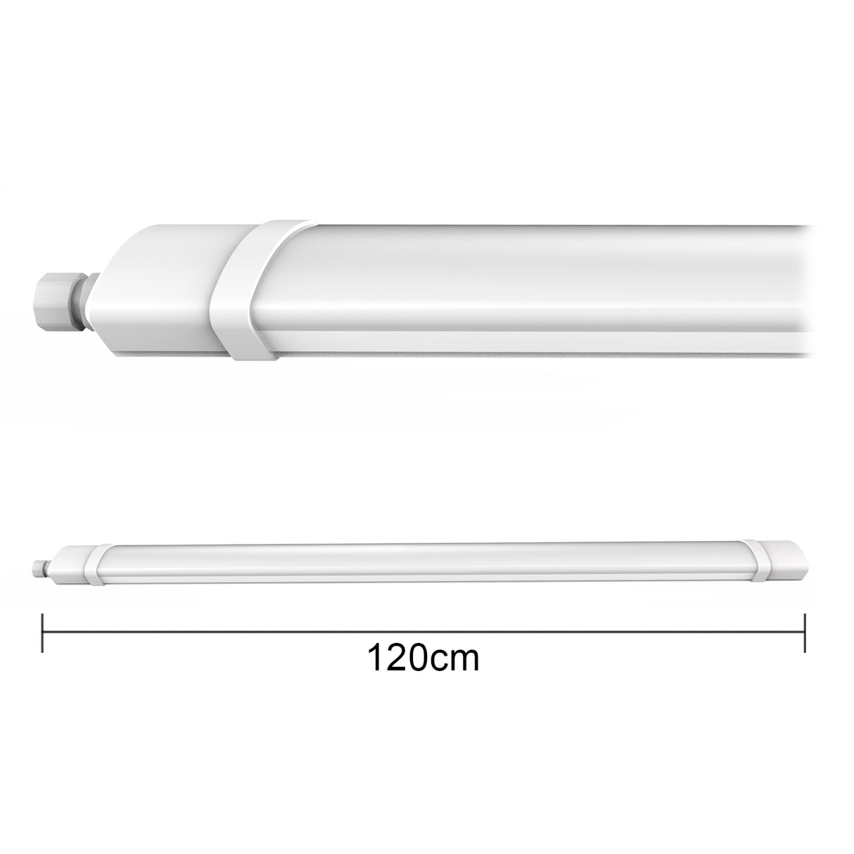 IP65 LED ceiling light 120cm 60W 6000lm 6000K