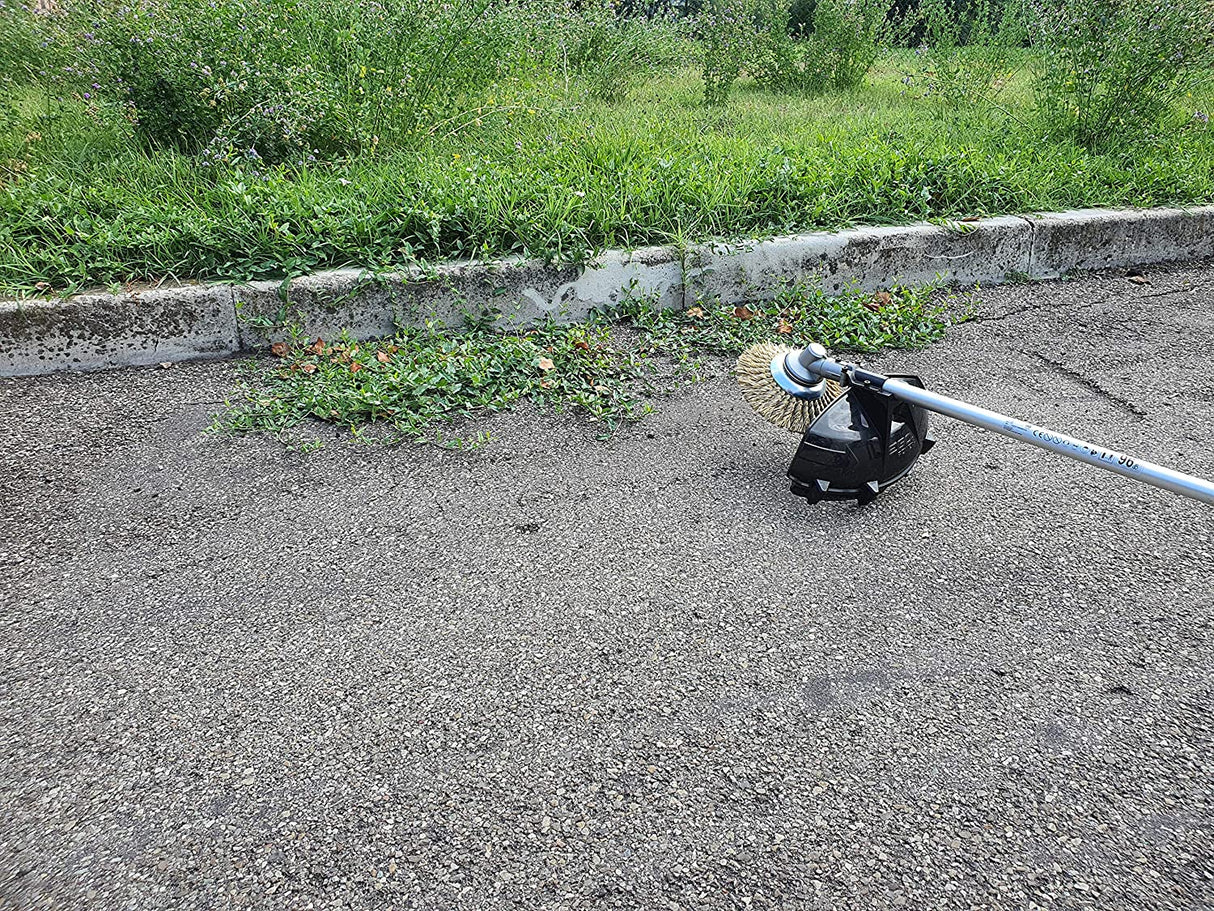 Spazzola per Decespugliatore per Giardinaggio in acciaio CZ170 SIT con adattatori