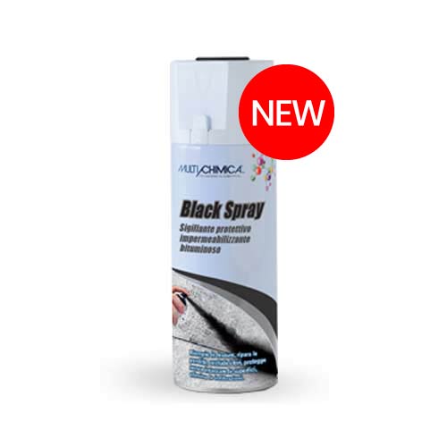 Schwarzes schützendes Bitumen-Abdichtungsspray 500 ml