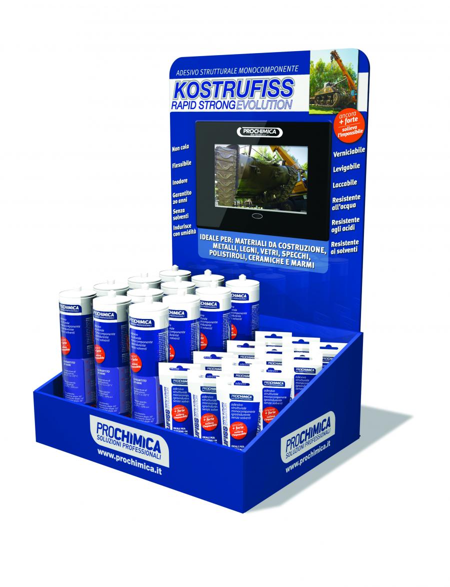 KOSTRUFISS ultra strong quick-setting structural glue adhesive - 310ml.