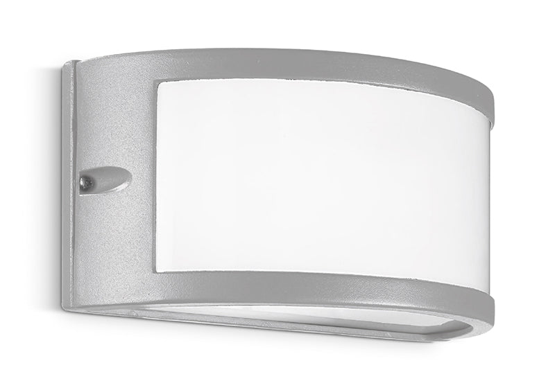 Semi-round wall lamp for outdoor E27 IP54