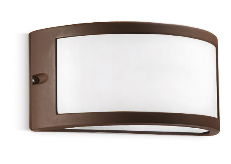 Semi-round wall lamp for outdoor E27 IP54