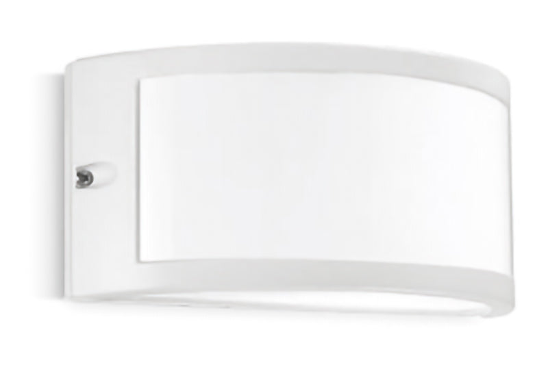 Semi-round wall lamp for outdoor E27 IP54