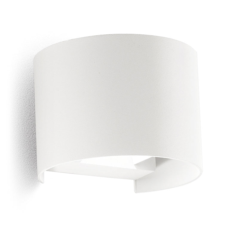 Applique GEA LED 2 x 5W IP54 luce naturale 4000K doppio fascio regolabile