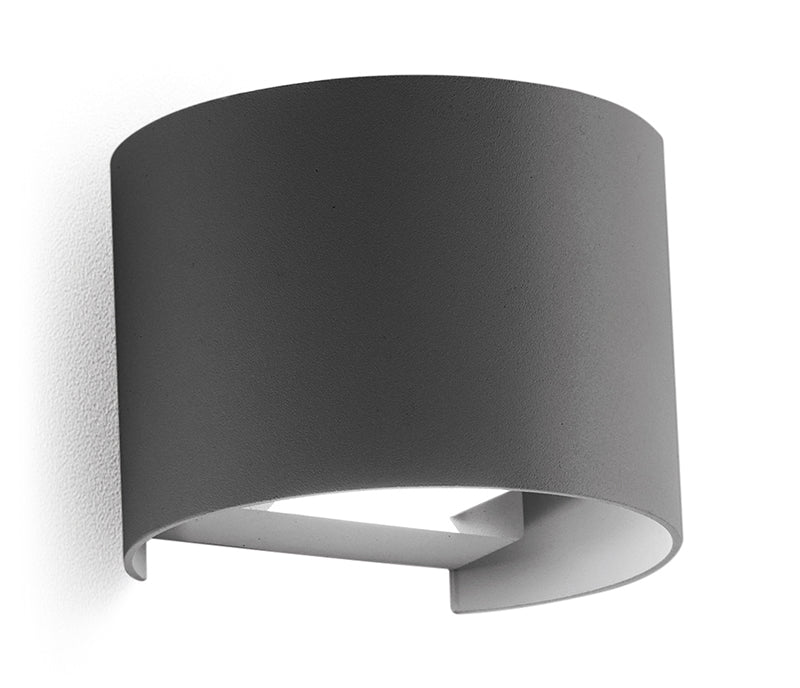 Applique GEA LED 2 x 5W IP54 luce naturale 4000K doppio fascio regolabile