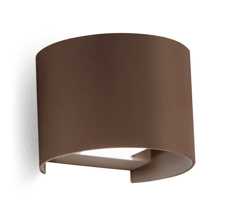 Applique GEA LED 2 x 5W IP54 luce naturale 4000K doppio fascio regolabile