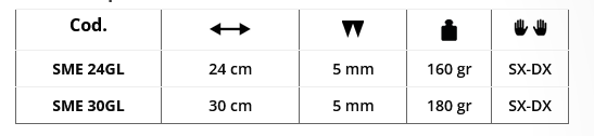 Seghetto per potatura lama dritta 24cm SME 24 GL CASTELLARI