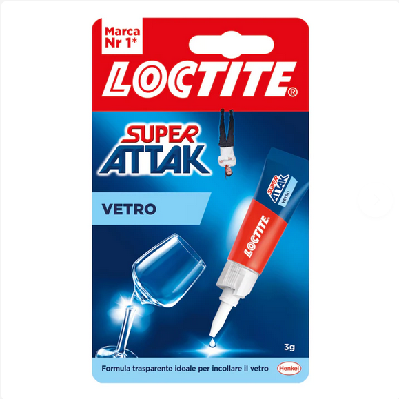 LOCTITE Super Attak Vetro 3gr