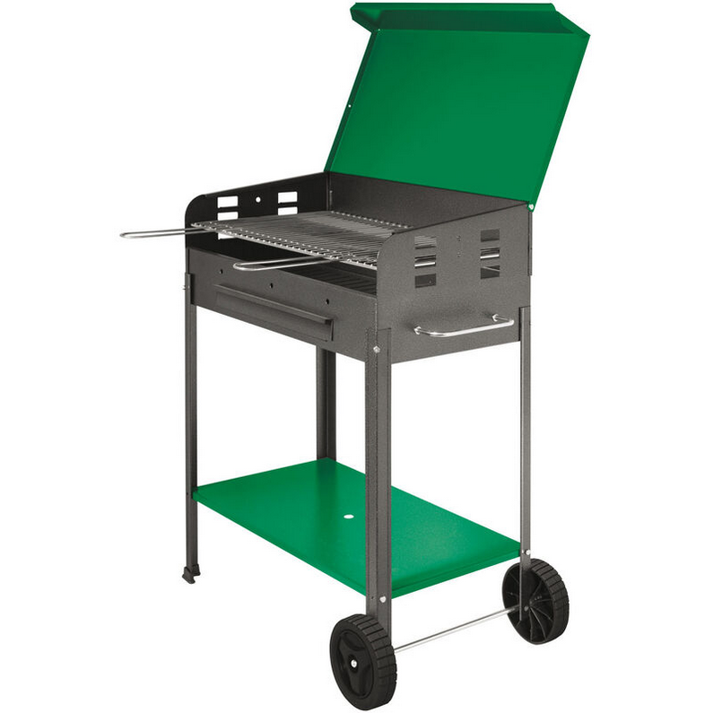 Barbecue a legna con griglia da 68x37cm - Grigliata mista Fiesta