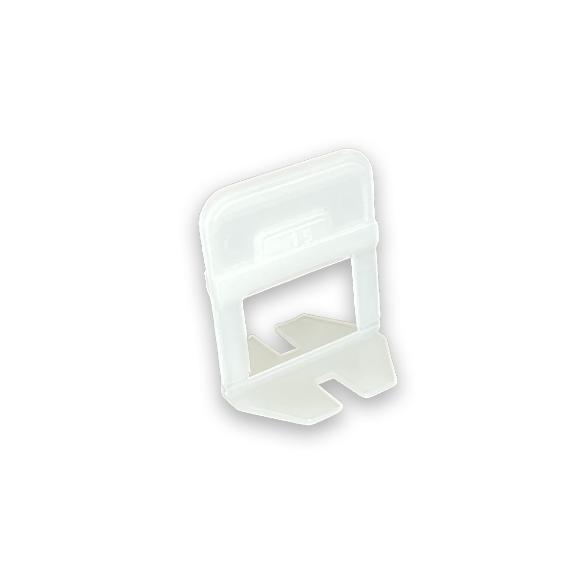 Self-leveling spacers for tiles in a bag of 200pcs - White