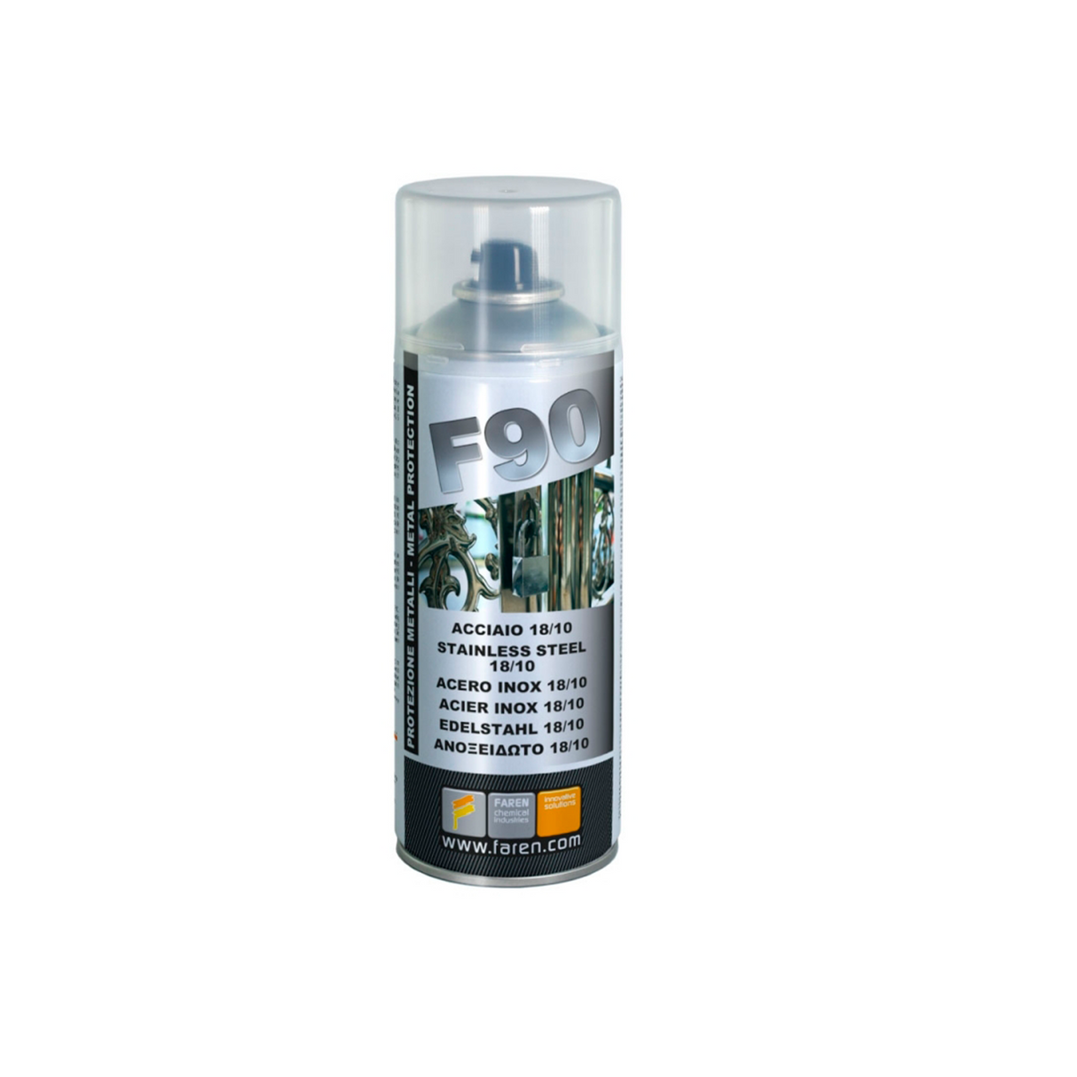Edelstahl 18/10 Spray 400ml F90 FAREN