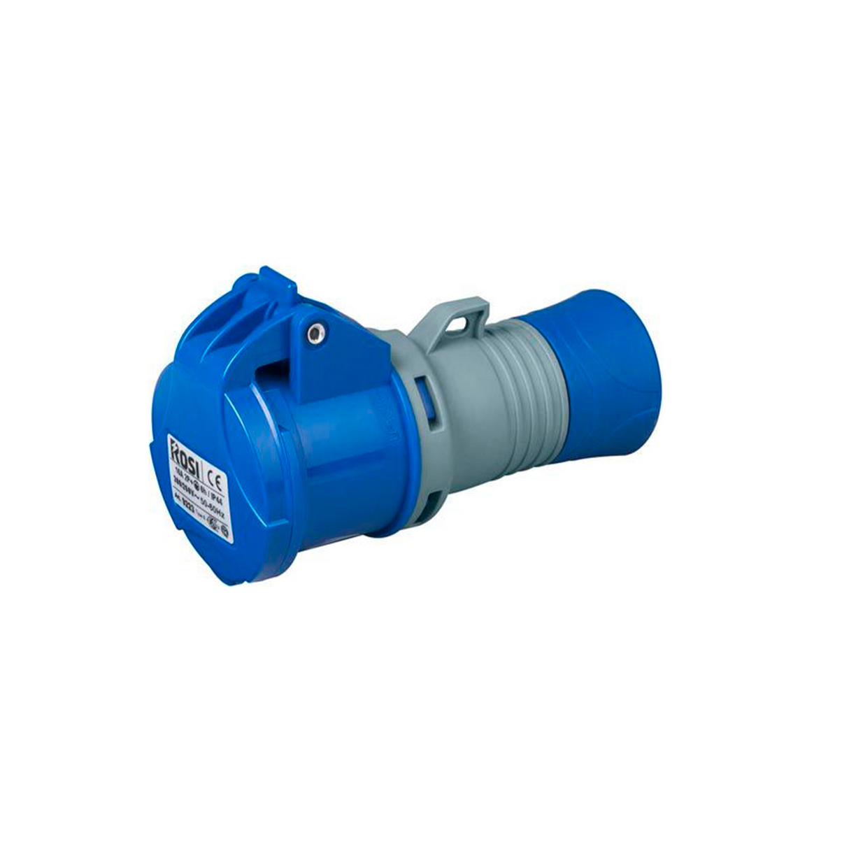 Industrial flying socket CEE 16A 2P+E 220V IP44 ROSI