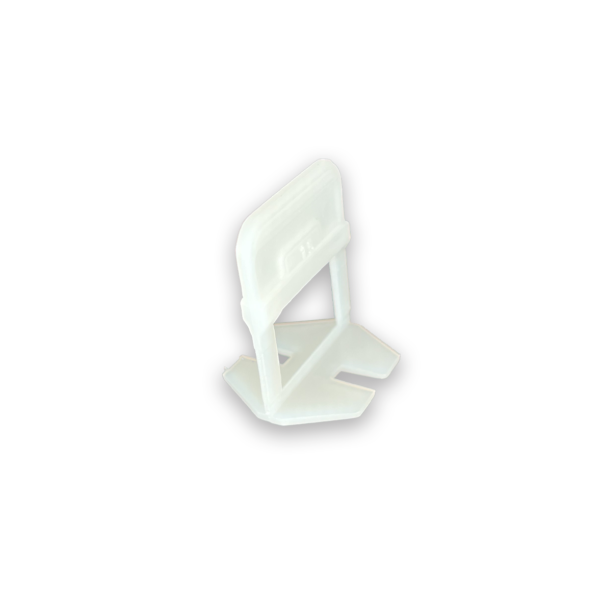 Self-leveling spacers for tiles in a bag of 200pcs - White