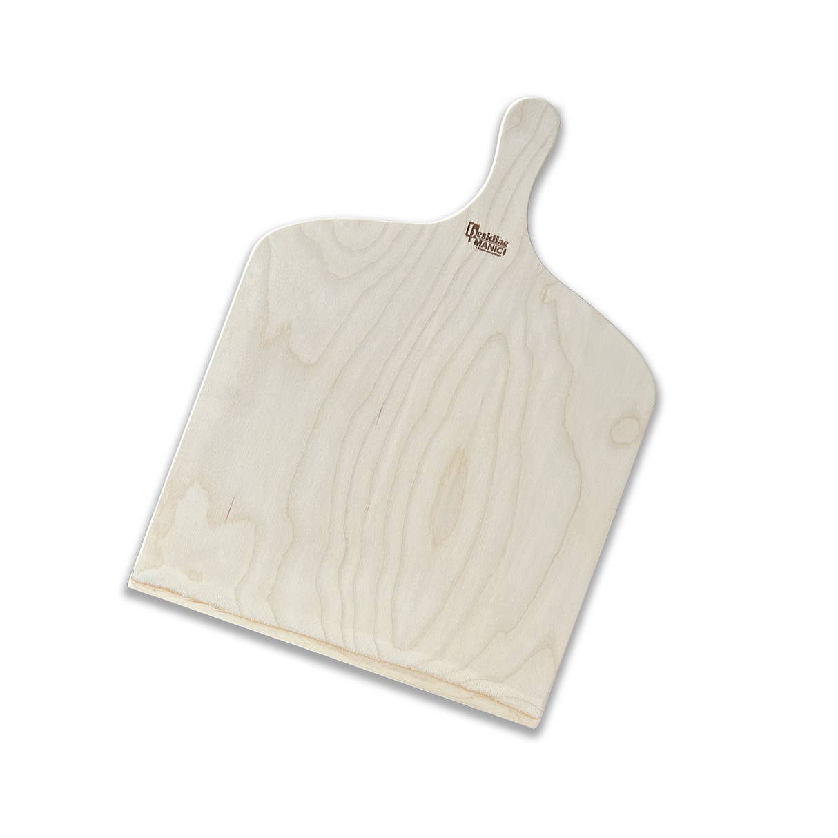 Pizzaschaufel aus Birkenholz, Maße 41x33 cm, Dicke 0,6 mm