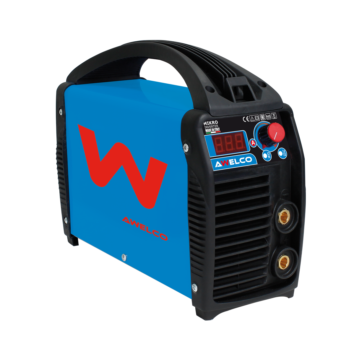 Saldatrice inverter Awelco Mikro 164 con accessori e valigetta
