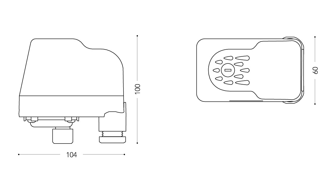 Druckschalter für Autoklav 1,5-5,0 BAR PM/5G ITALTECNICA