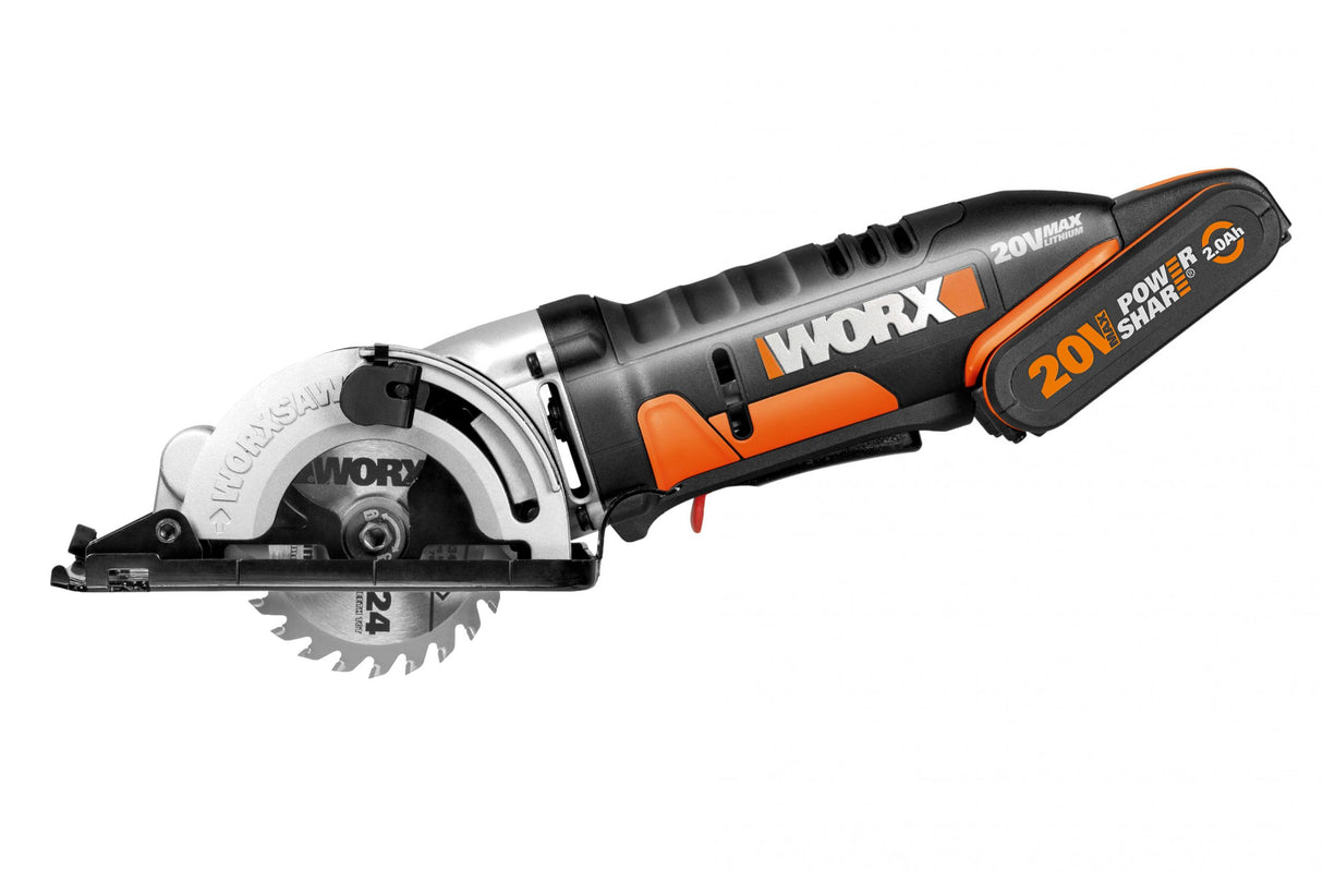 Kompakte Akku-Kreissäge 20V 2Ah - WORX WX527.2