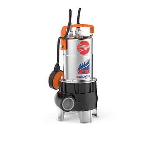 Elektrische Tauchpumpe PEDROLLO ZXm1A/40 VORTEX zur Entwässerung von Senkgruben und Abwässern