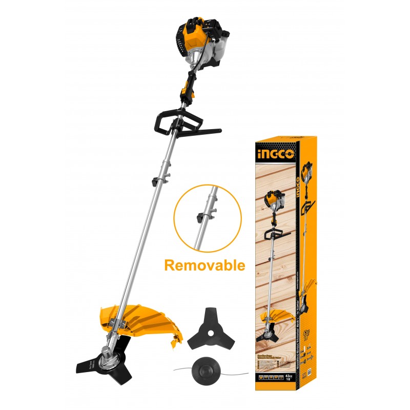 INGCO Decespugliatore a scoppio 42,7cc 1,25 kW - 2 HP