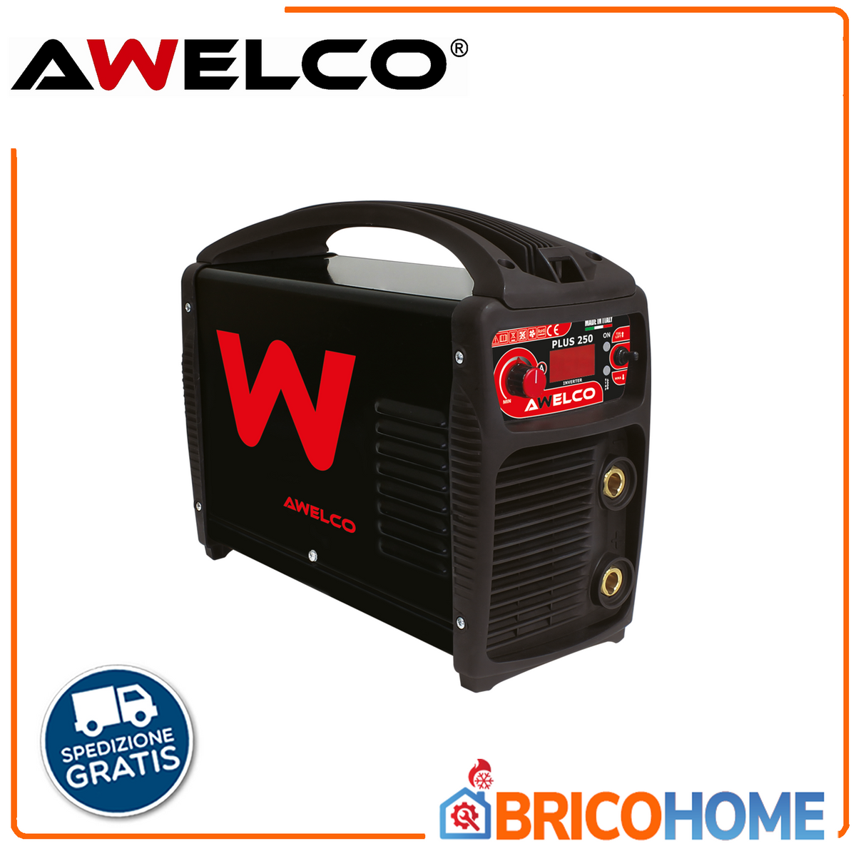Saldatrice inverter con accessori PLUS 250 TIG LIFT - AWELCO