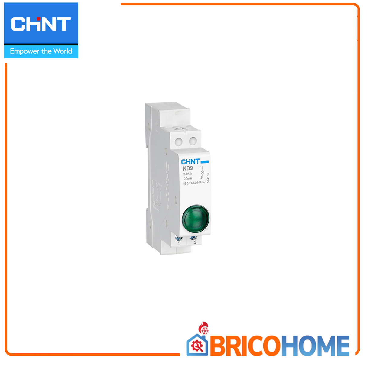 Spia led modulare - Indicatore luminoso multi Led serie ND9 230Vac/Vdc - CHINT