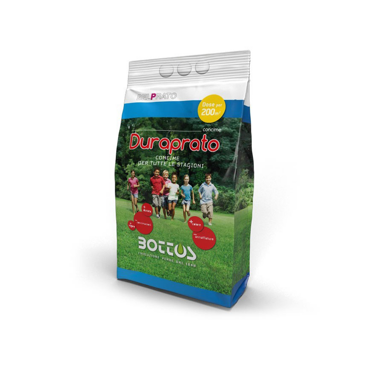 Concime Fertilizzante per Prato Bottos Duraprato 10-6-15 kg 5
