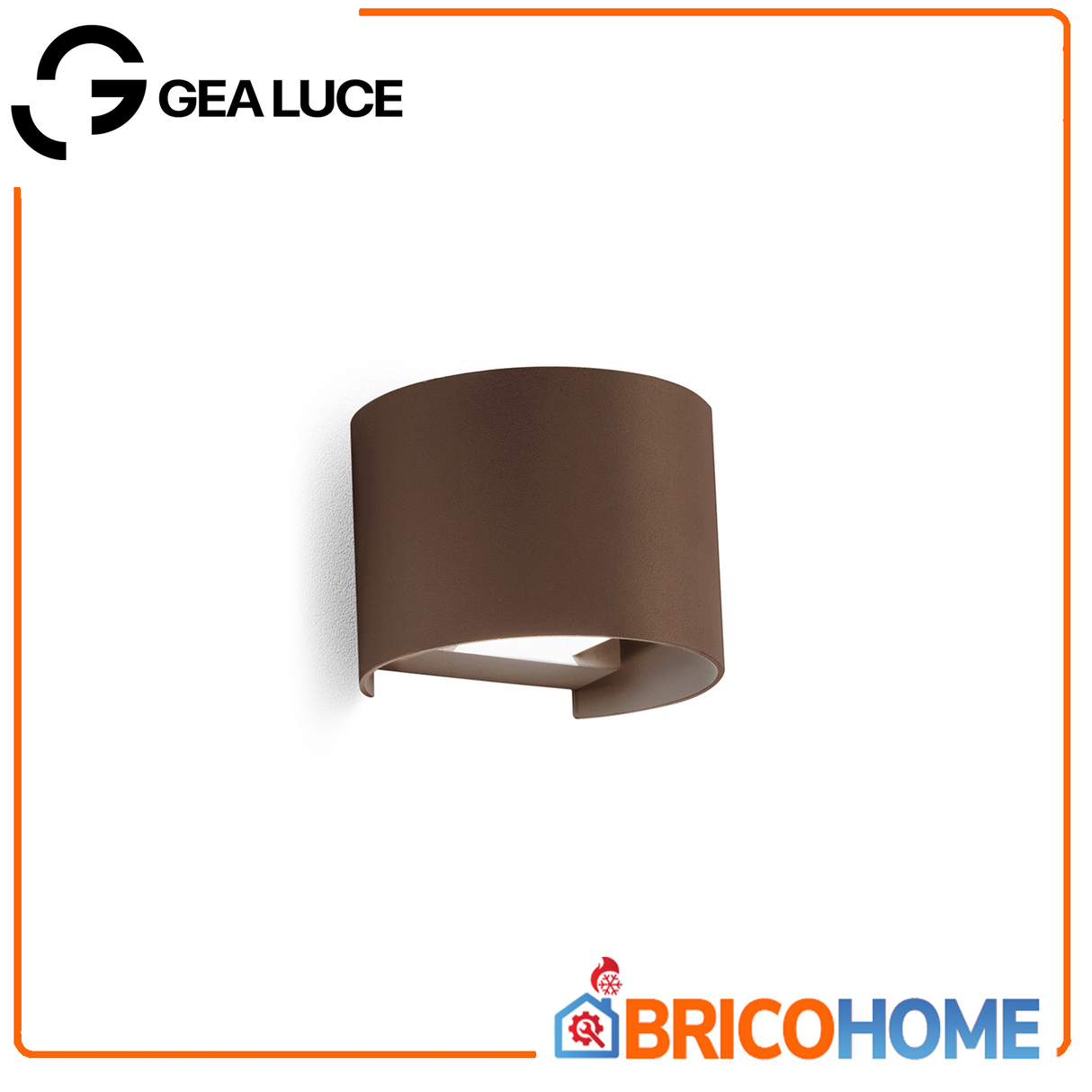 Applique GEA LED 2 x 5W IP54 luce naturale 4000K doppio fascio regolabile