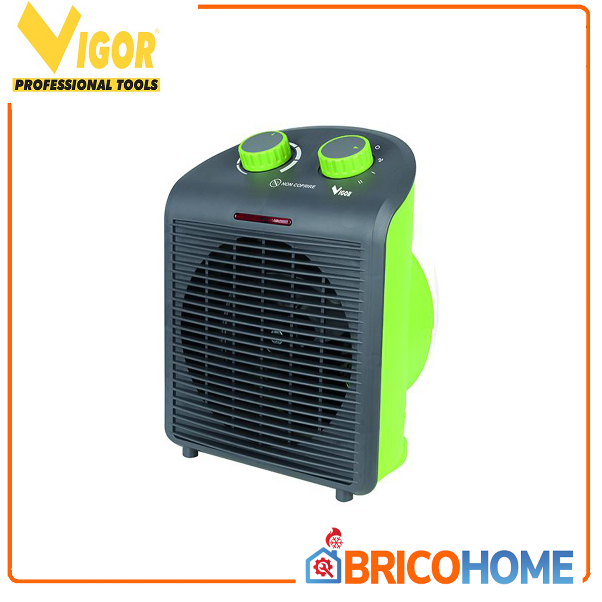 Termoventilatore Scaldobagno KIWI 2000W VIGOR