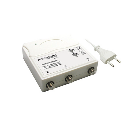 Amplificatore interno per Antenne TV 2USC. -414113 - EU-06641 - La Fattoria
